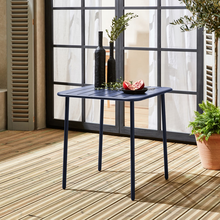 Table de jardin métal 2 places AMÉLIA