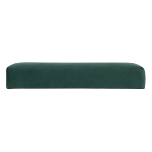 Pouf pliant "Tess" 38x38cm vert cèdre