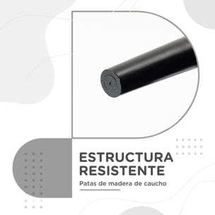 Banco Pie de Cama, Taburete Pie de Cama Tapizado en Lino Sintético con Patas de Madera, Reposabrazos y Asiento Acolchado, Estilo Moderno, Banco para Dormitorio, Entrada, Pasillo, Gris Oscuro