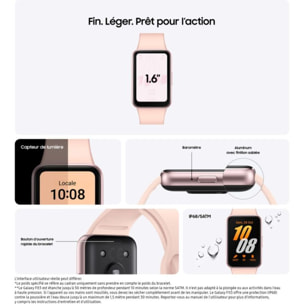 Montre santé SAMSUNG Galaxy Fit3 Rose