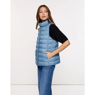 Chaleco Acochado Azul - Bare