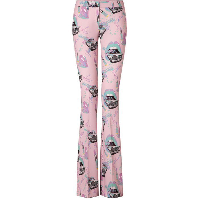 PHILIPP PLEIN Flare trousers "bouche"