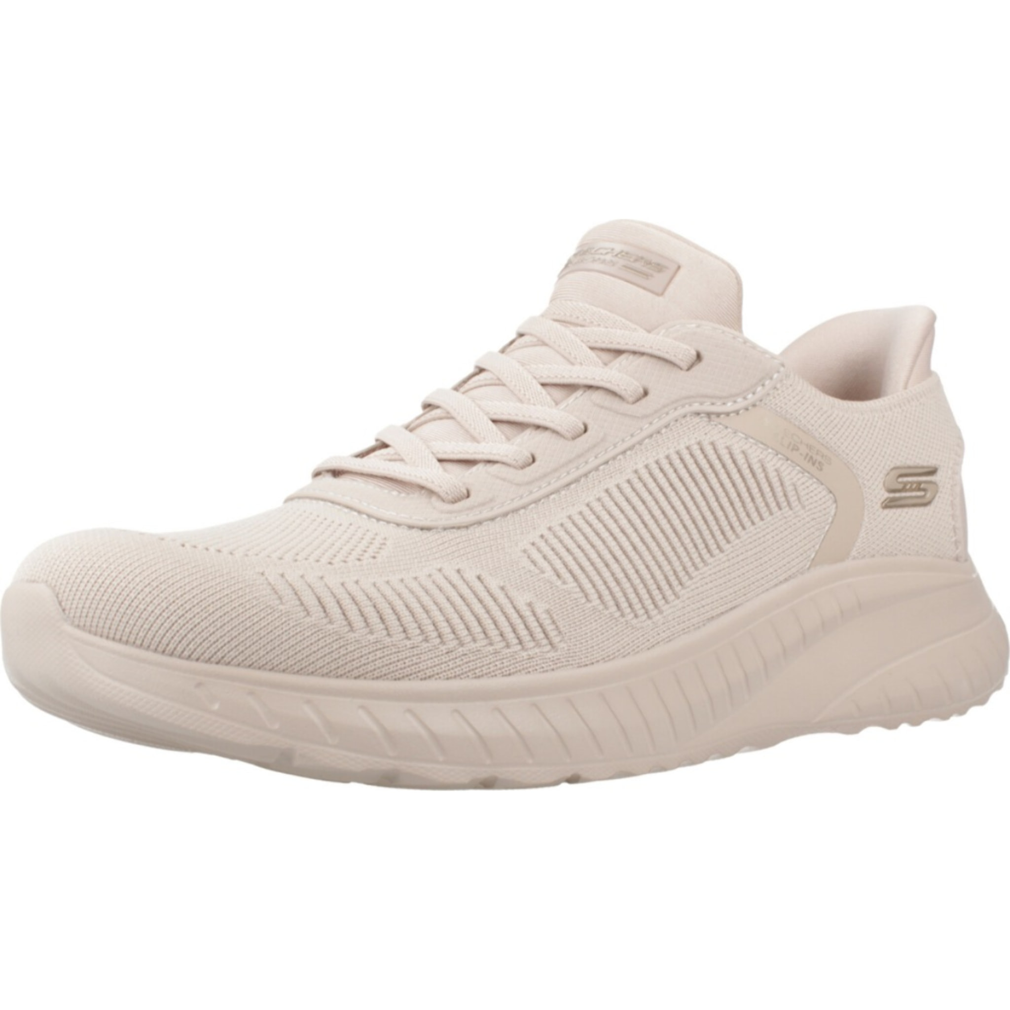Sneakers De  Mujer Bobs Squad Chaos Beis