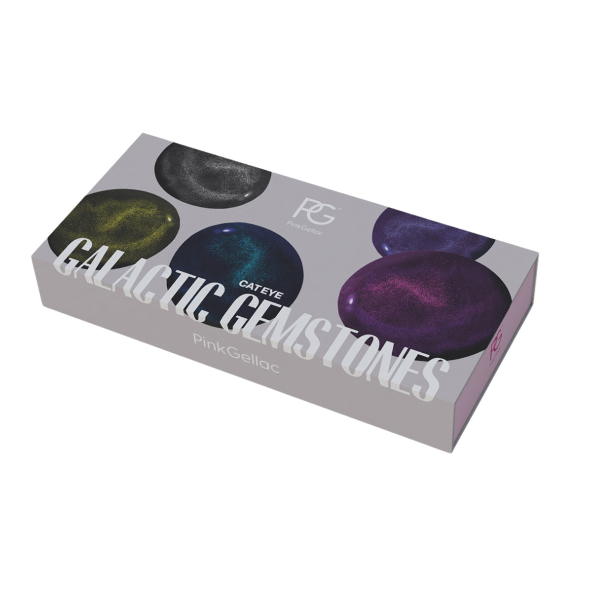 Set vernis semi-permanent - Cat Eye - Galactic Gemstones - 5x 15 ml