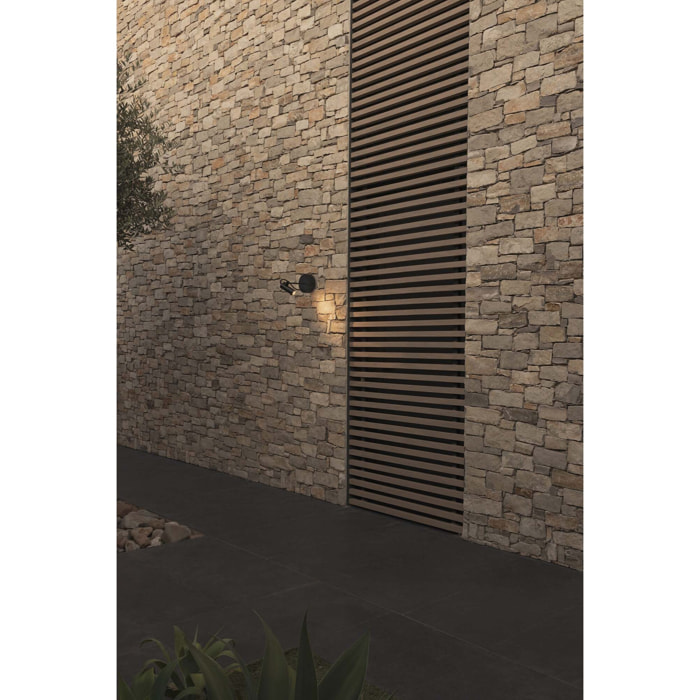 CLAP Proiettore applique/plafoniera nero 6W 3000K 38º