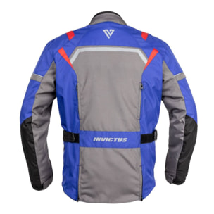 CHAQUETA INVICTUS TRICAPA TULKAS AZUL ROJA