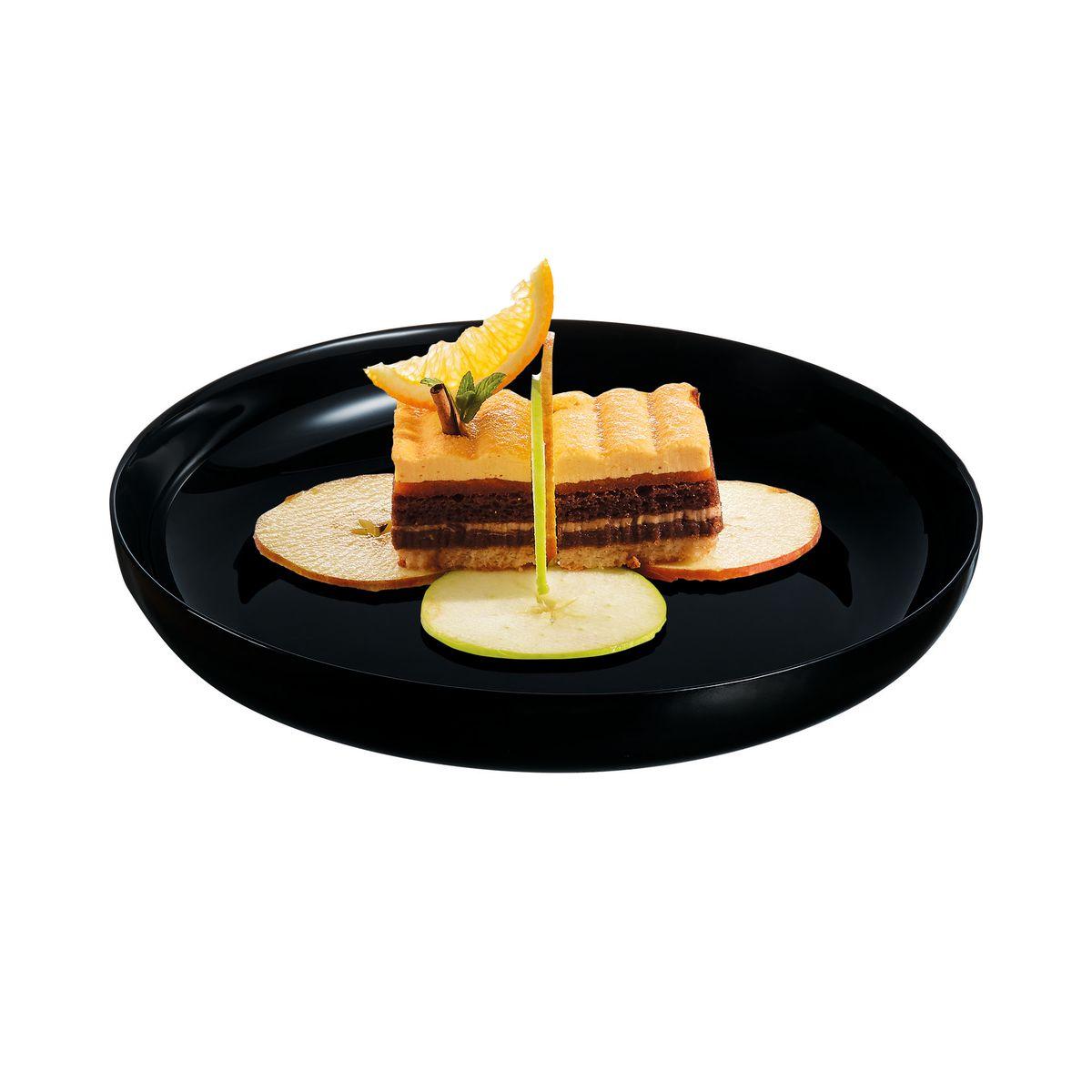 Assiette à couscous noire 25 cm Friend's Time - Luminarc