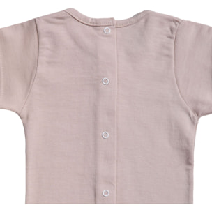 Body bebé manga corta con tapeta