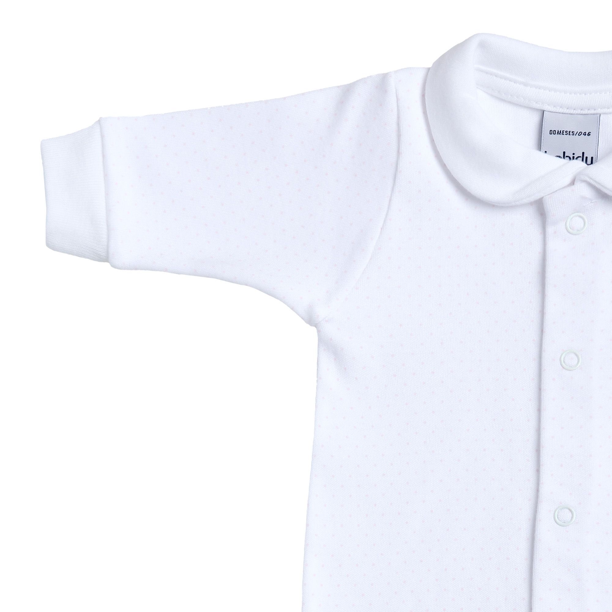 Pelele Est. Cont. Topitos Rosa Talla 1