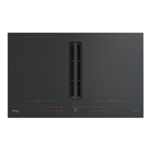 Plaque induction aspirante HISENSE HEH8443BSRWF InfiniteMattGlass