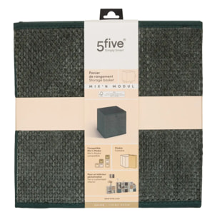 Boîte Mix'N Modul carré pliable 31x31cm vert kaki
