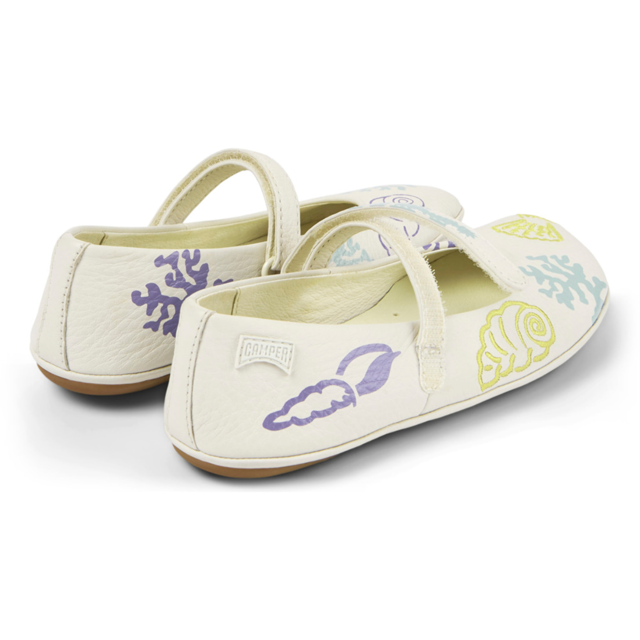 CAMPER Twins - Bailarinas Infantil Unisex Blanco