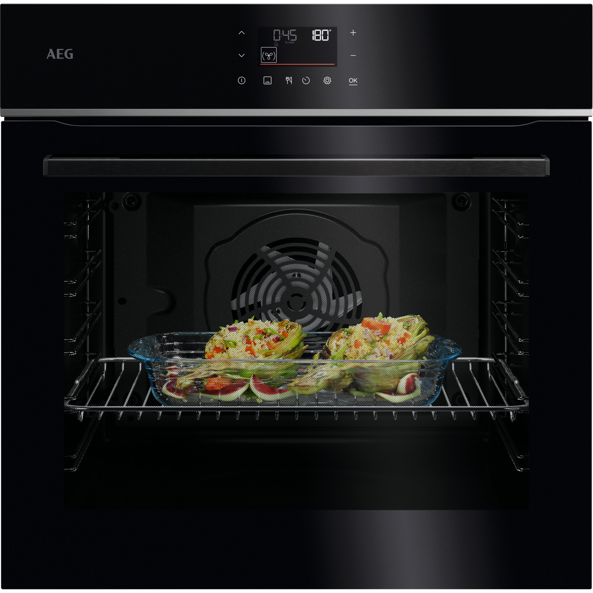 AEG Horno multifunción Serie 5000 SurroundCook con EXPlore TU5PB41ZPB