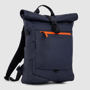 Piquadro Zaino roll-top resistente all'acqua porta pc 15,6"