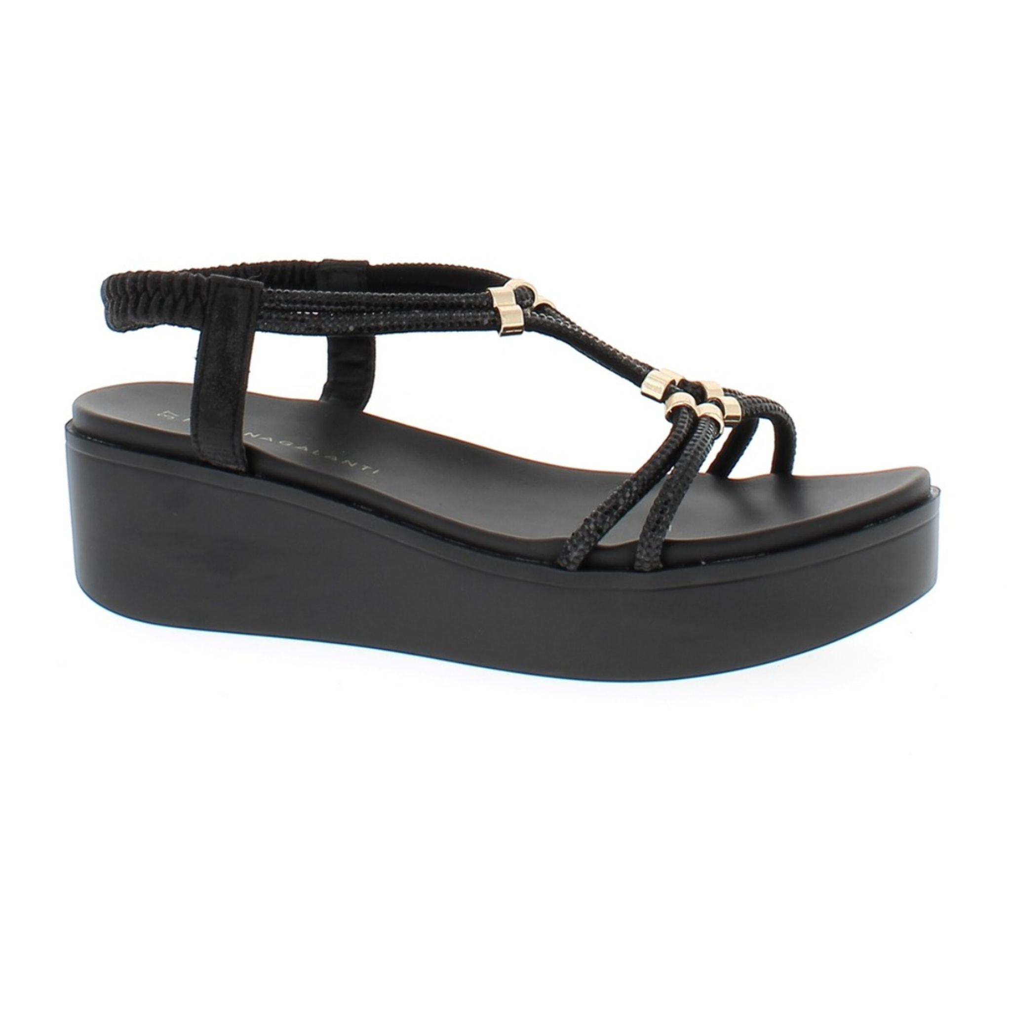 Marina Galanti Scarpe Donna Sandals Platform Heeled 40 MG 1L171 Black