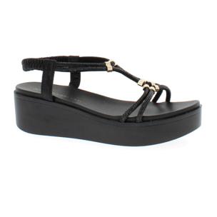 Marina Galanti Scarpe Donna Sandals Platform Heeled 40 MG 1L171 Black