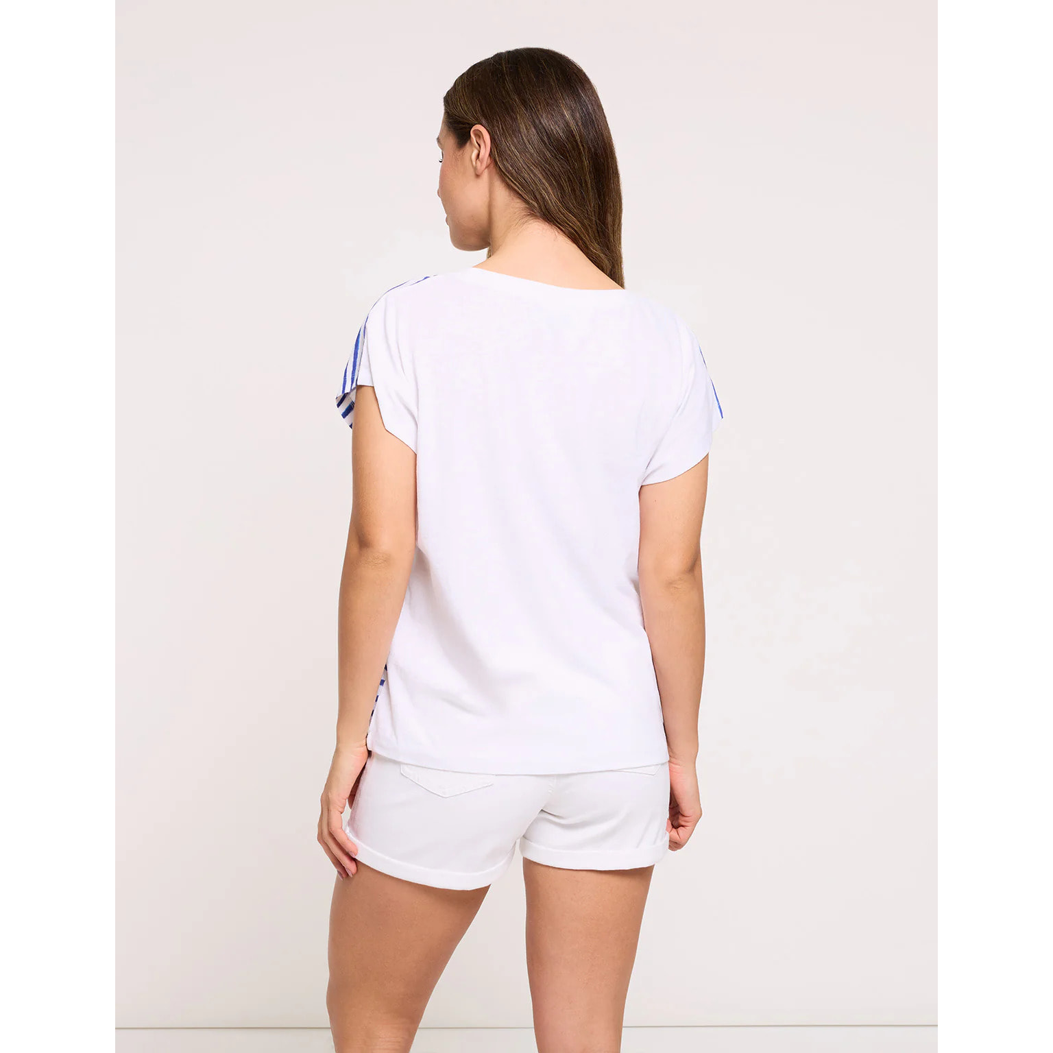 Camiseta Manga Corta Azul - Rilina