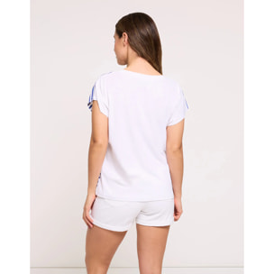 Camiseta Manga Corta Azul - Rilina