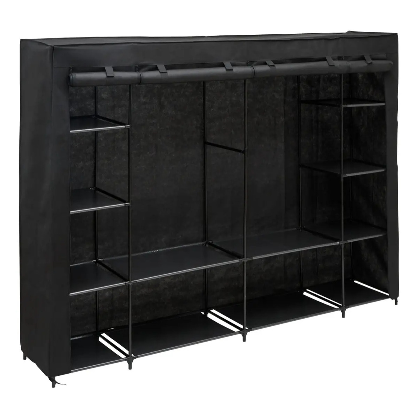 Penderie Dressy rectangulaire 230x165cm noir