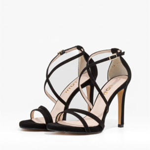 SANDALIAS NEGRAS YURIKO-X