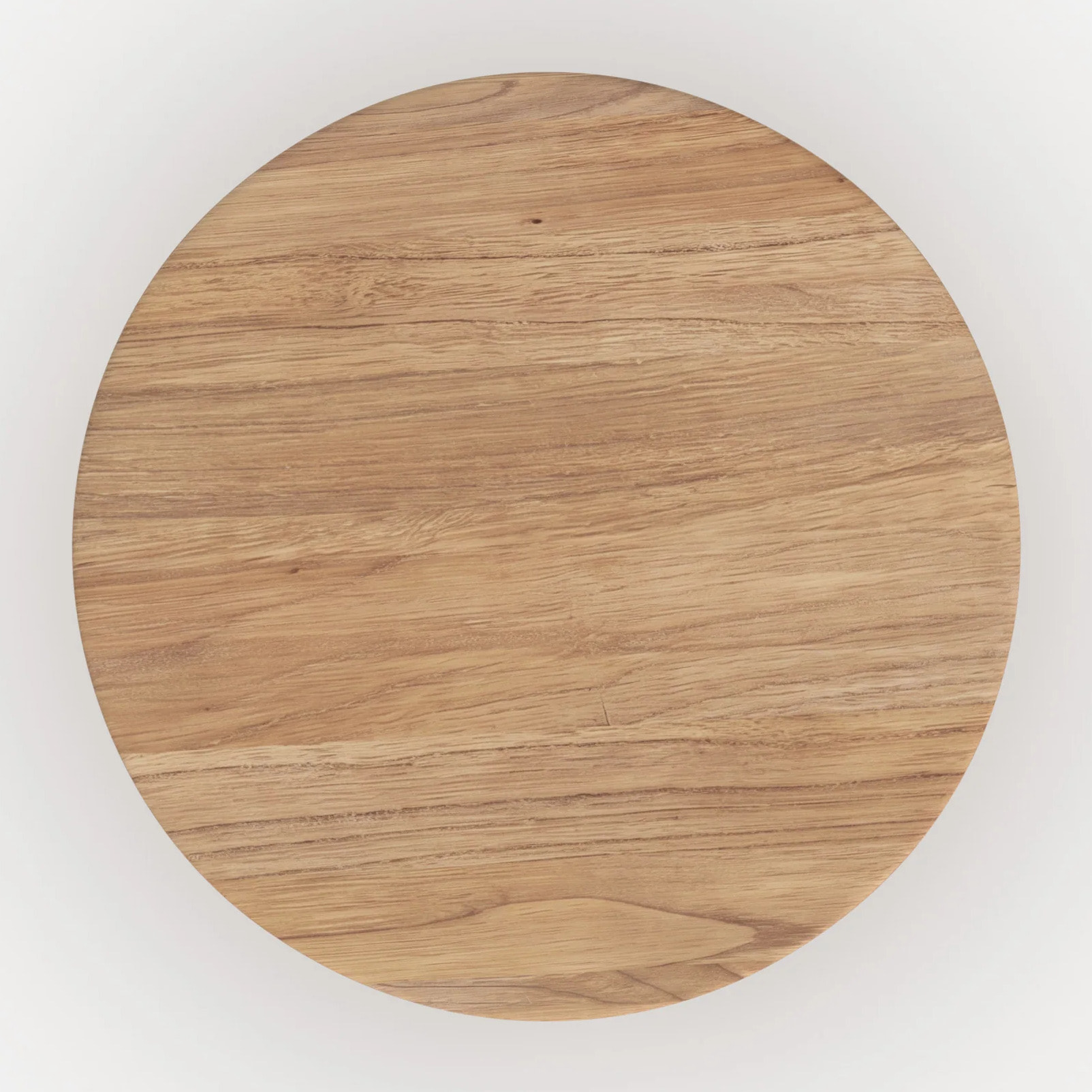 Table basse ronde en bois massif de mindi - Galia