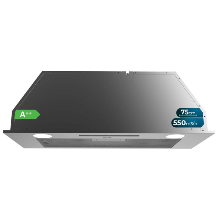 Cecotec Hotte conventionnelle Bolero Flux IT 755500 Inox A++