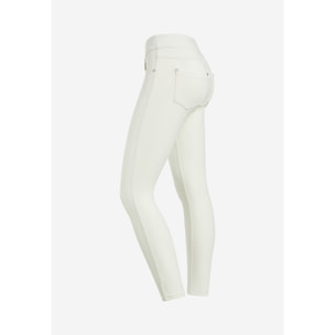 Leggings N.O.W.® slim fit vita media in tessuto bioattivo