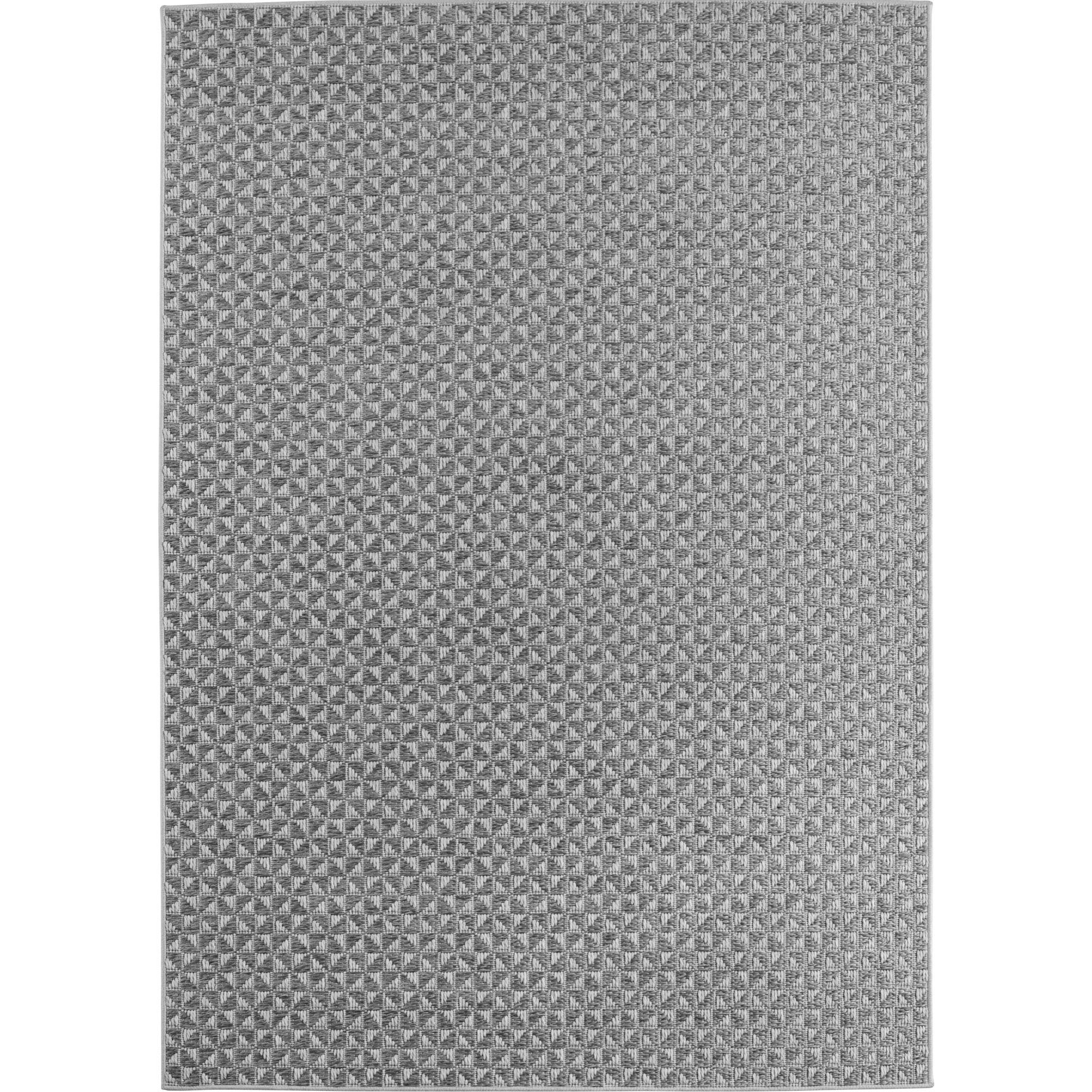 NEREA - Tapis intérieur/extérieur gris, design moderne
