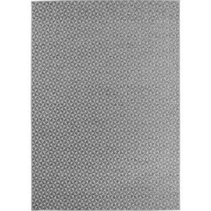 NEREA - Tapis intérieur/extérieur gris, design moderne