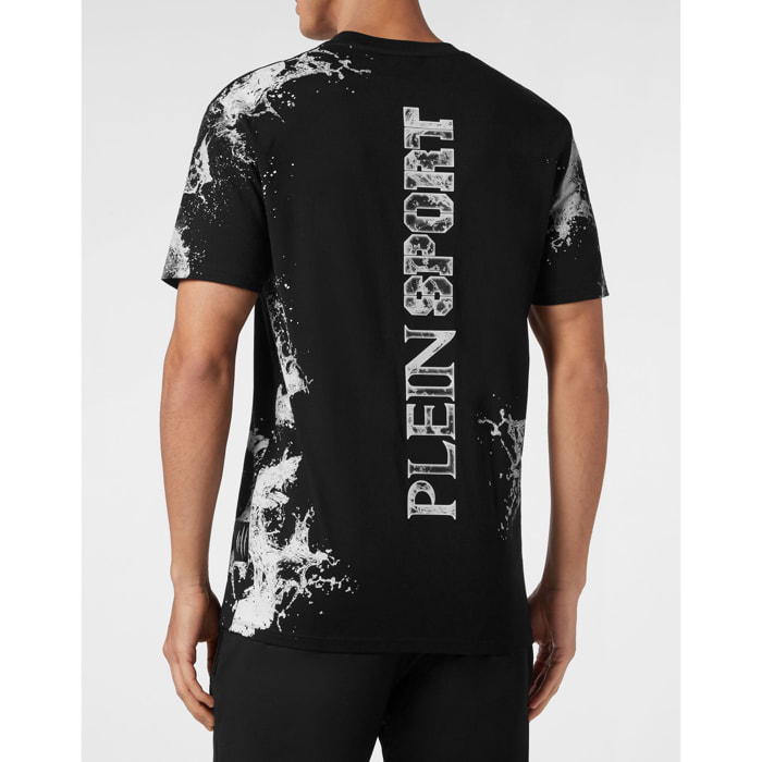 PLEIN SPORT Camiseta de cuello redondo y manga corta SPLASH EXTREME