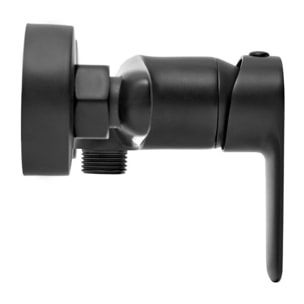 Mélangeur de douche Swiss Aqua Technologies Mood sans kit de douche 150 mm noir SATBSMOOD268C