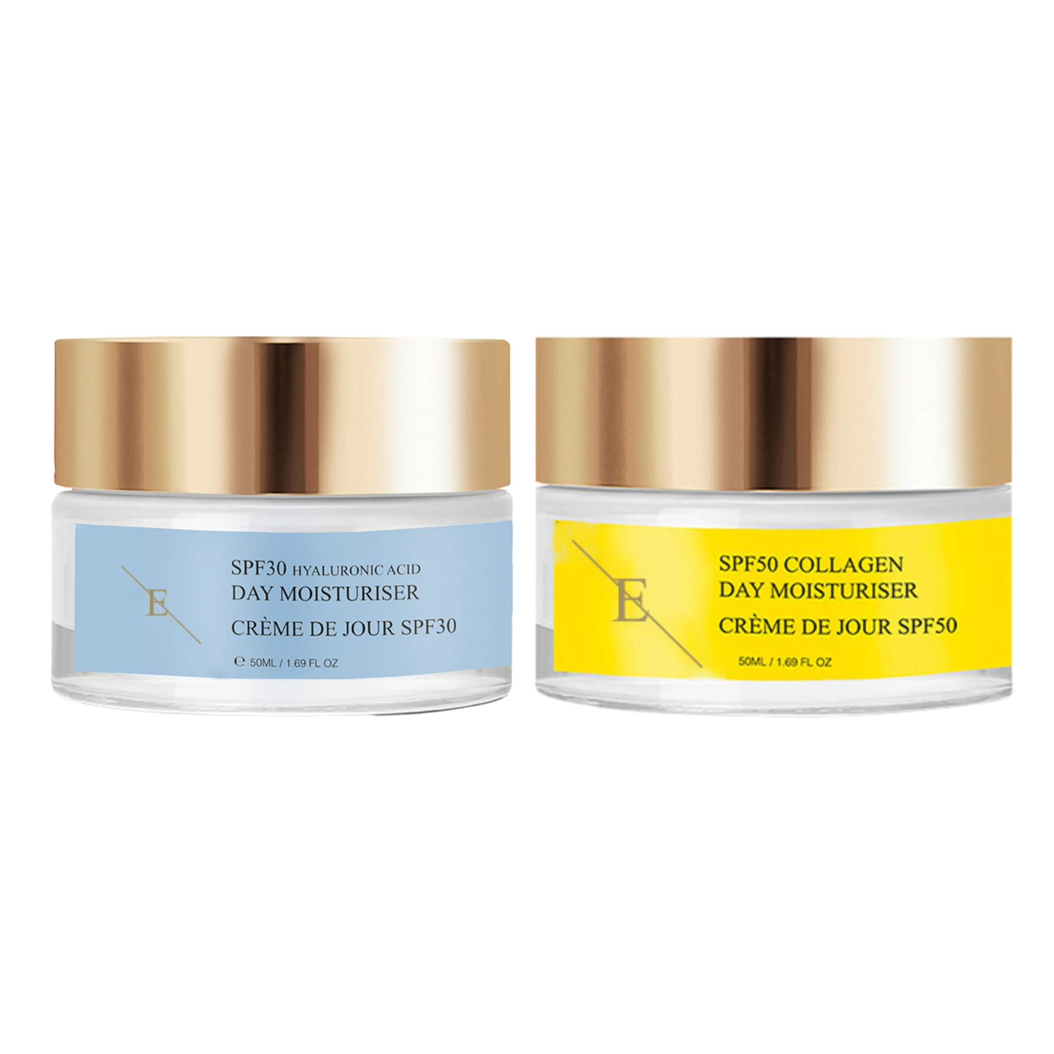 CREMA DE DÍA SPF30 + CREMA DE DÍA SPF 50