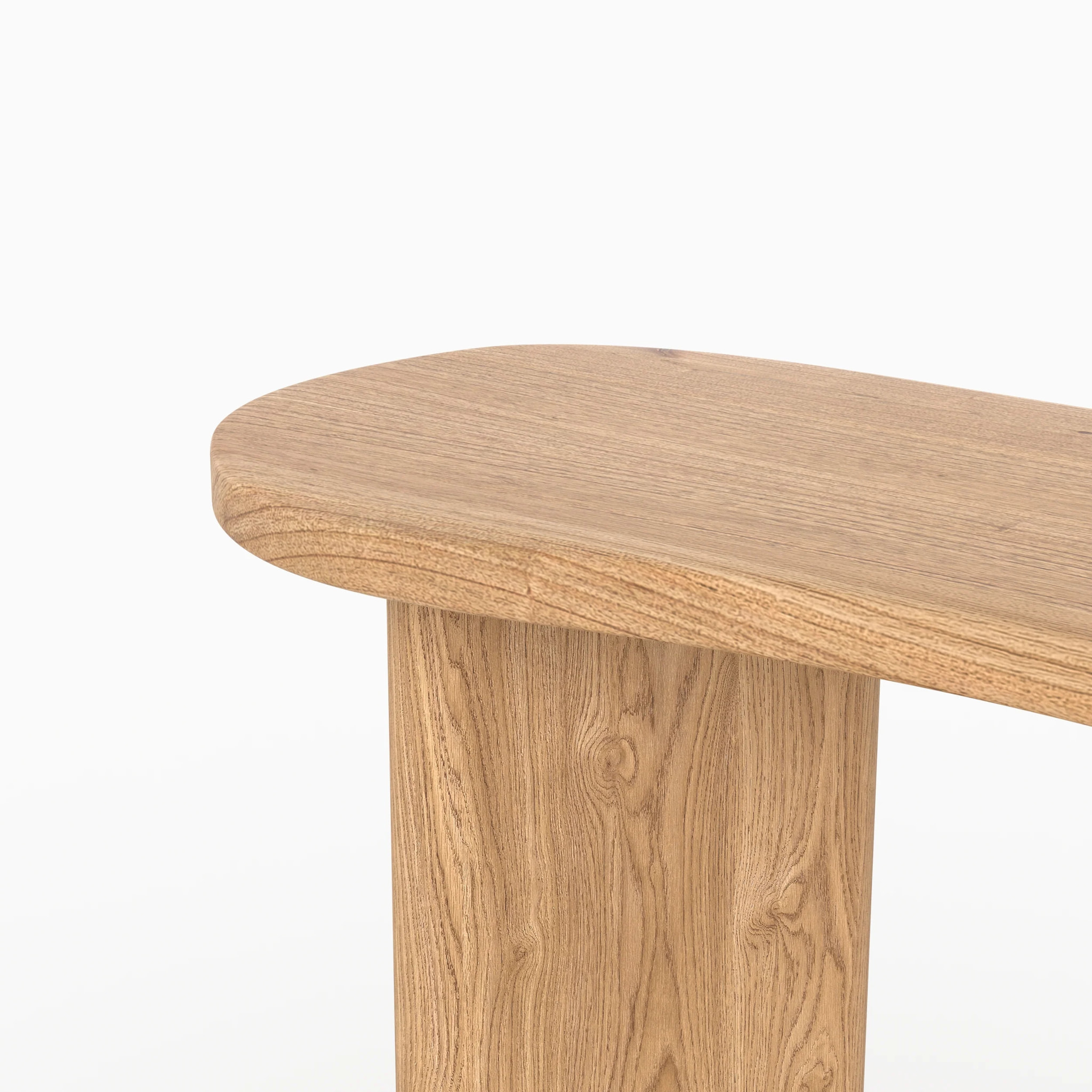 Console en bois massif de mindi - Brandan