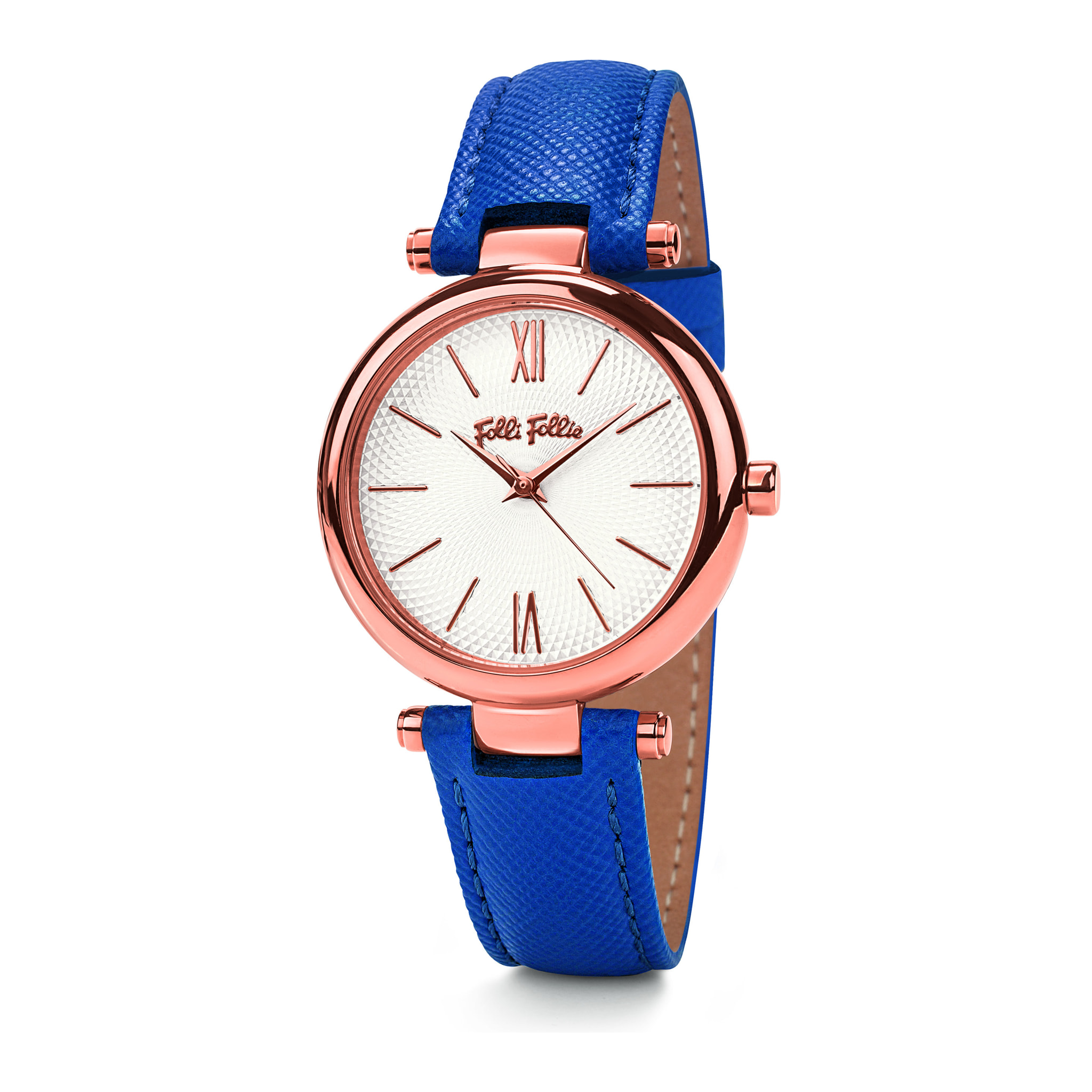 Reloj Folli Follie WF16R029SPSA Mujer Analogico Cuarzo con Correa de Cuero