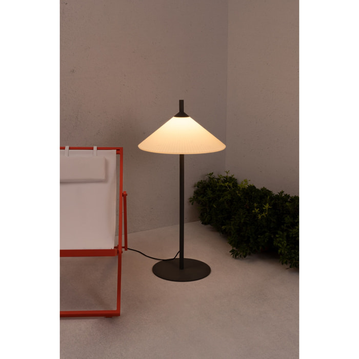 SAIGON OUT 1150 R55 Lámpara de pie gris/blanco mate