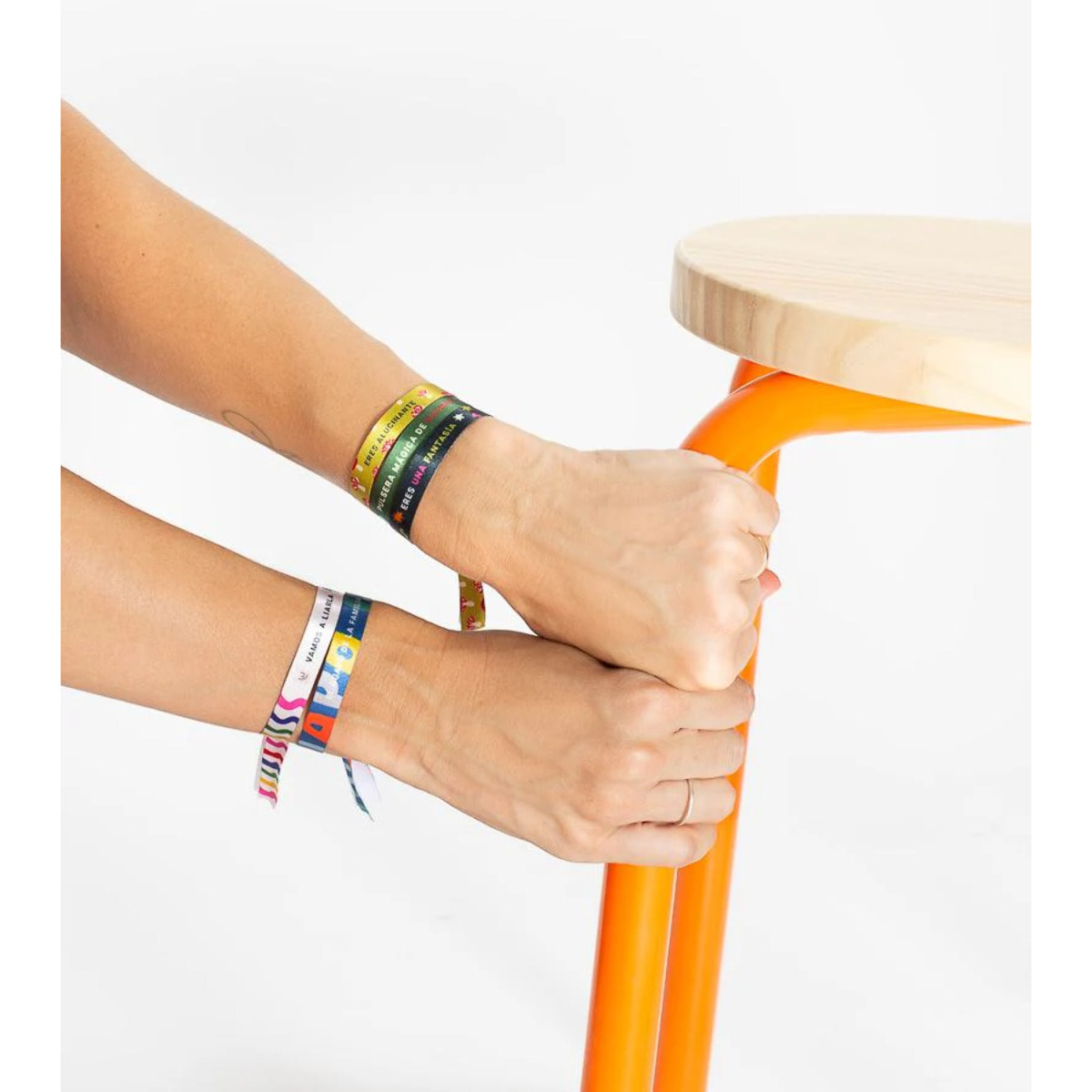 Pulsera Tela "El guapo de la familia"