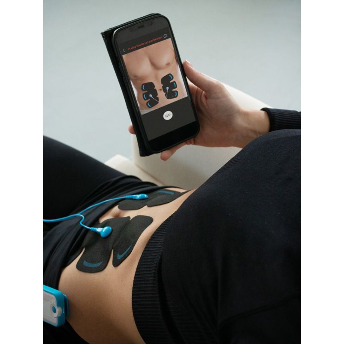 Appareil électrostimulation BLUETENS power pack special abdo