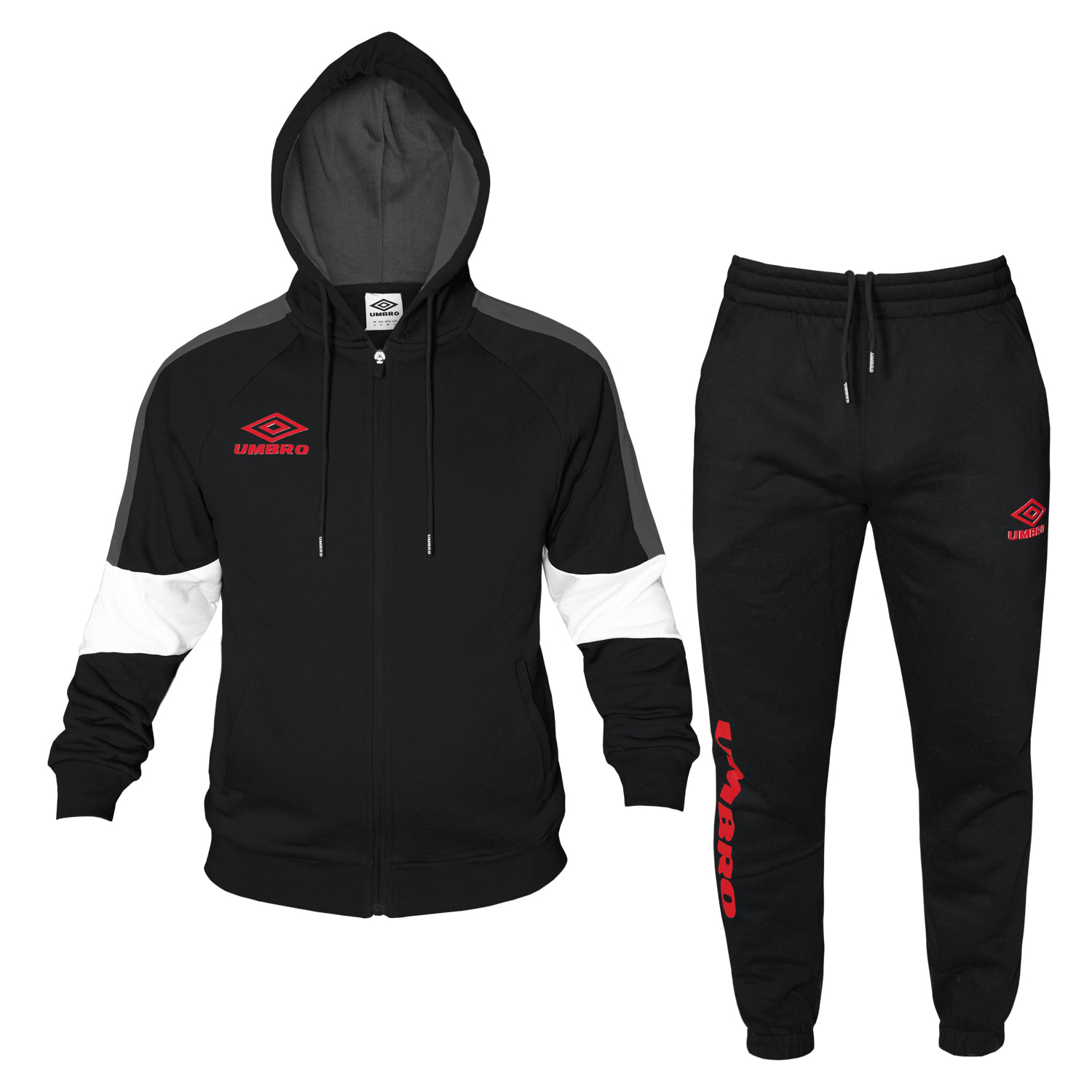 Tuta Uomo UMBRO Cotone Felpato Full Zip