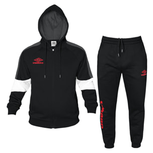 Tuta Uomo UMBRO Cotone Felpato Full Zip