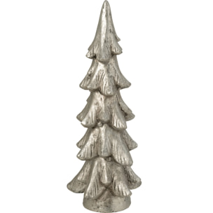 J-Line décoration Sapin de Noël - magnésium - argent - large
