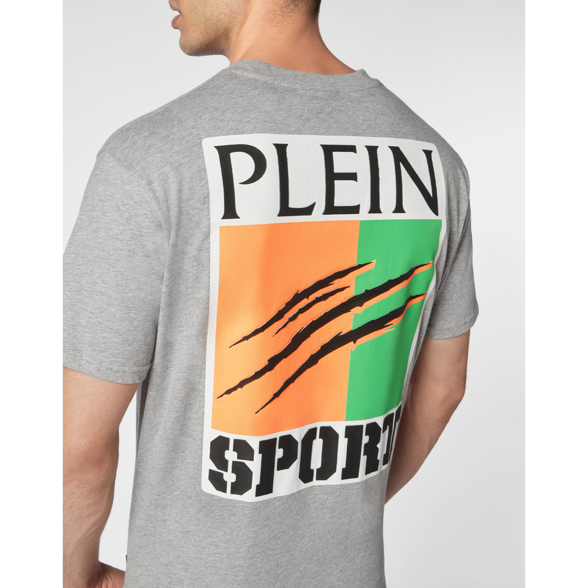 PLEIN SPORT Camiseta Cuello Redondo SCRATCH