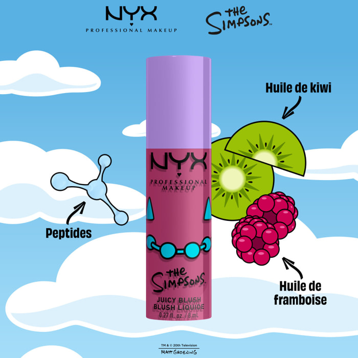 NYX Professional Makeup Collection Limitée The Simpsons Fat Cheeks Blush LAVENDER SASS