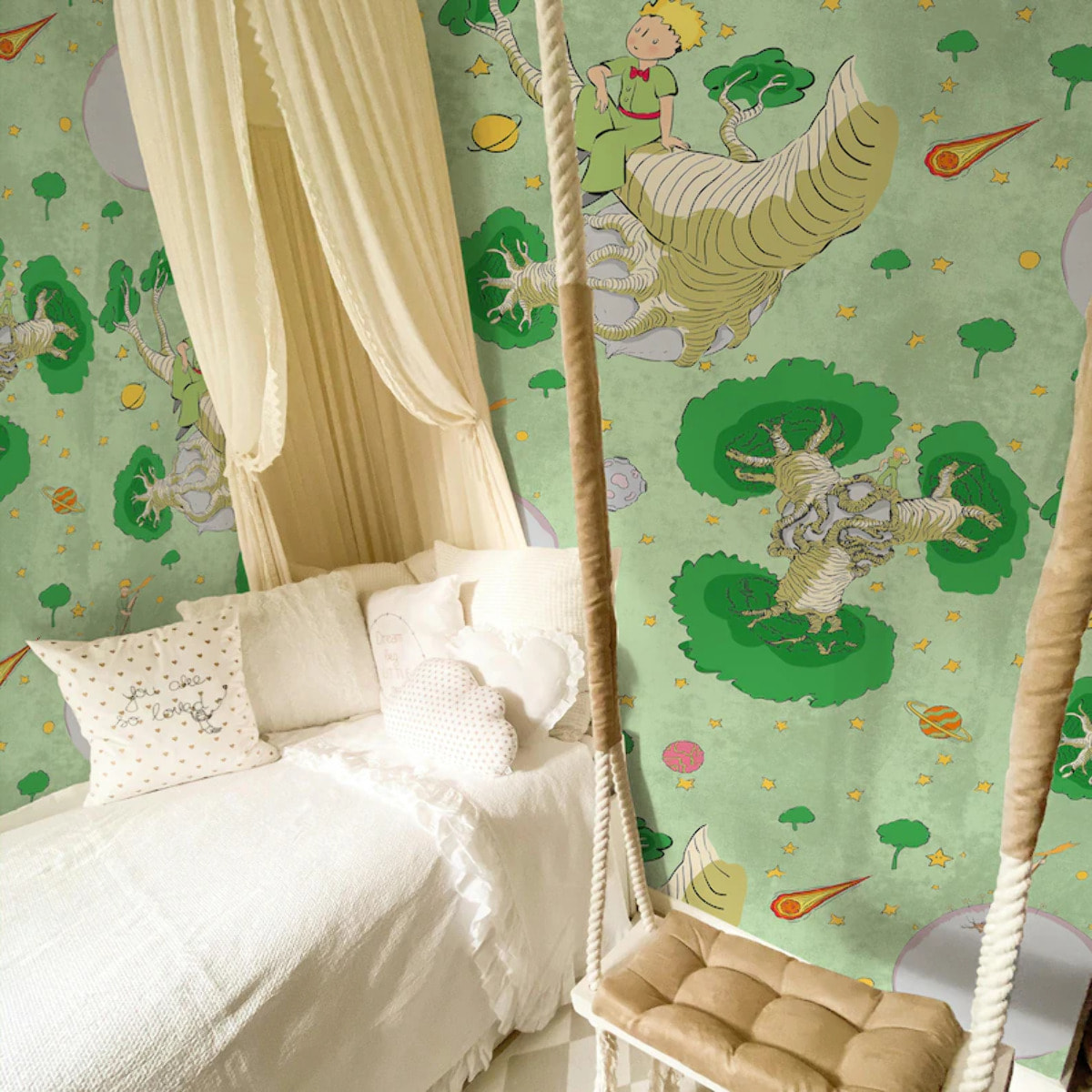 Carta da Parati Ufficiale Il Piccolo Principe Baobab