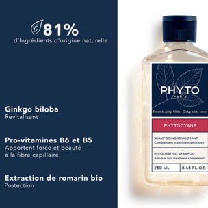 Phytocyane - Shampooing Antichute Femme 250ml