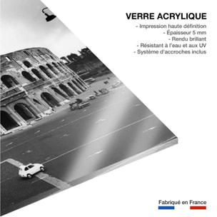 Photo ancienne de Rome, le Colysée Tableau plexiglas