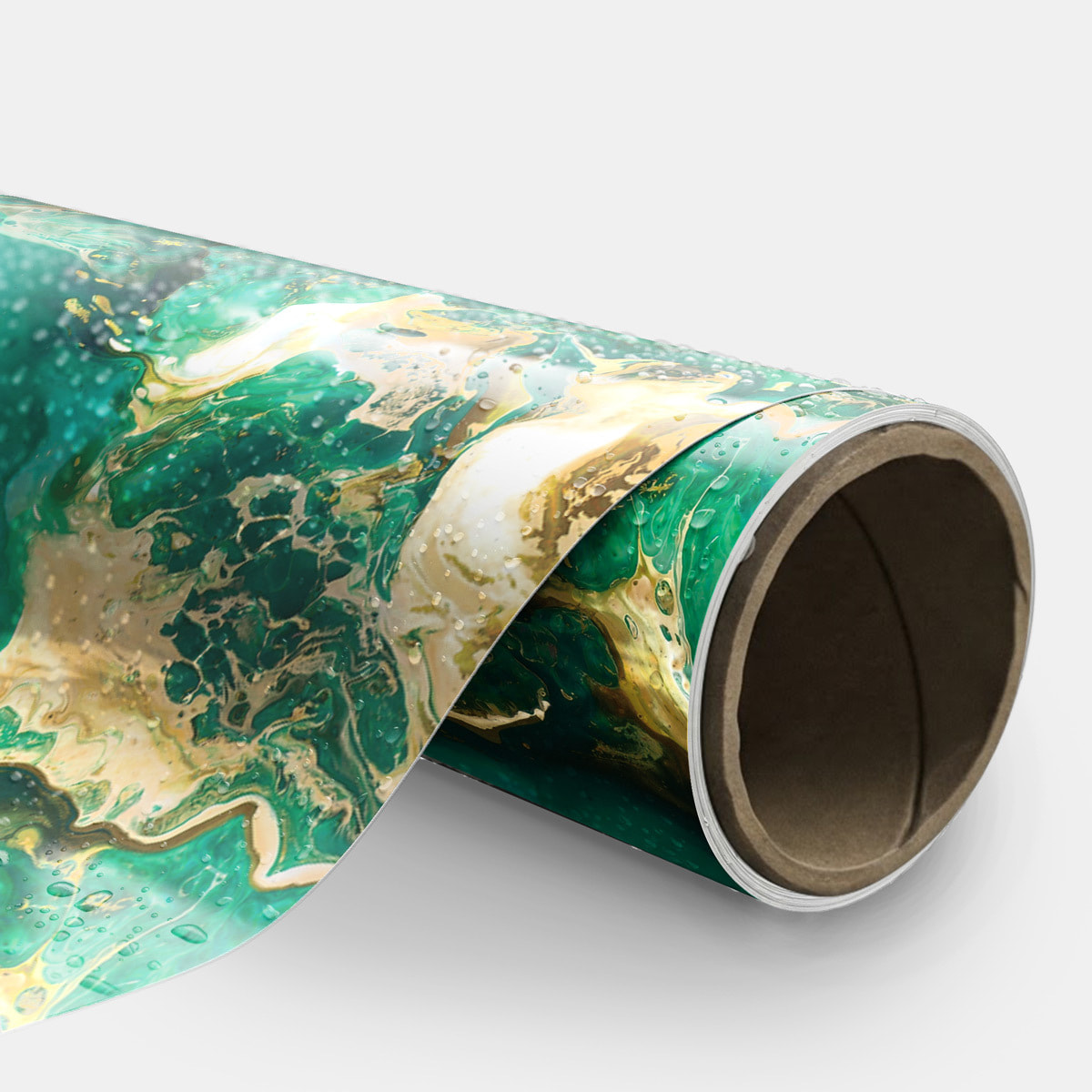 Rouleau revêtement adhésif imperméable - Sticker lavable plan de travail - ÉPOXY KIVU