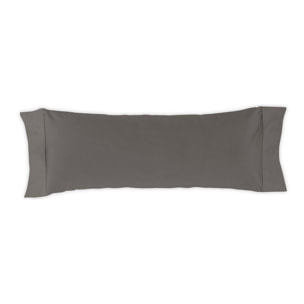 Taie d'oreiller PURE en coton percale- anthracite