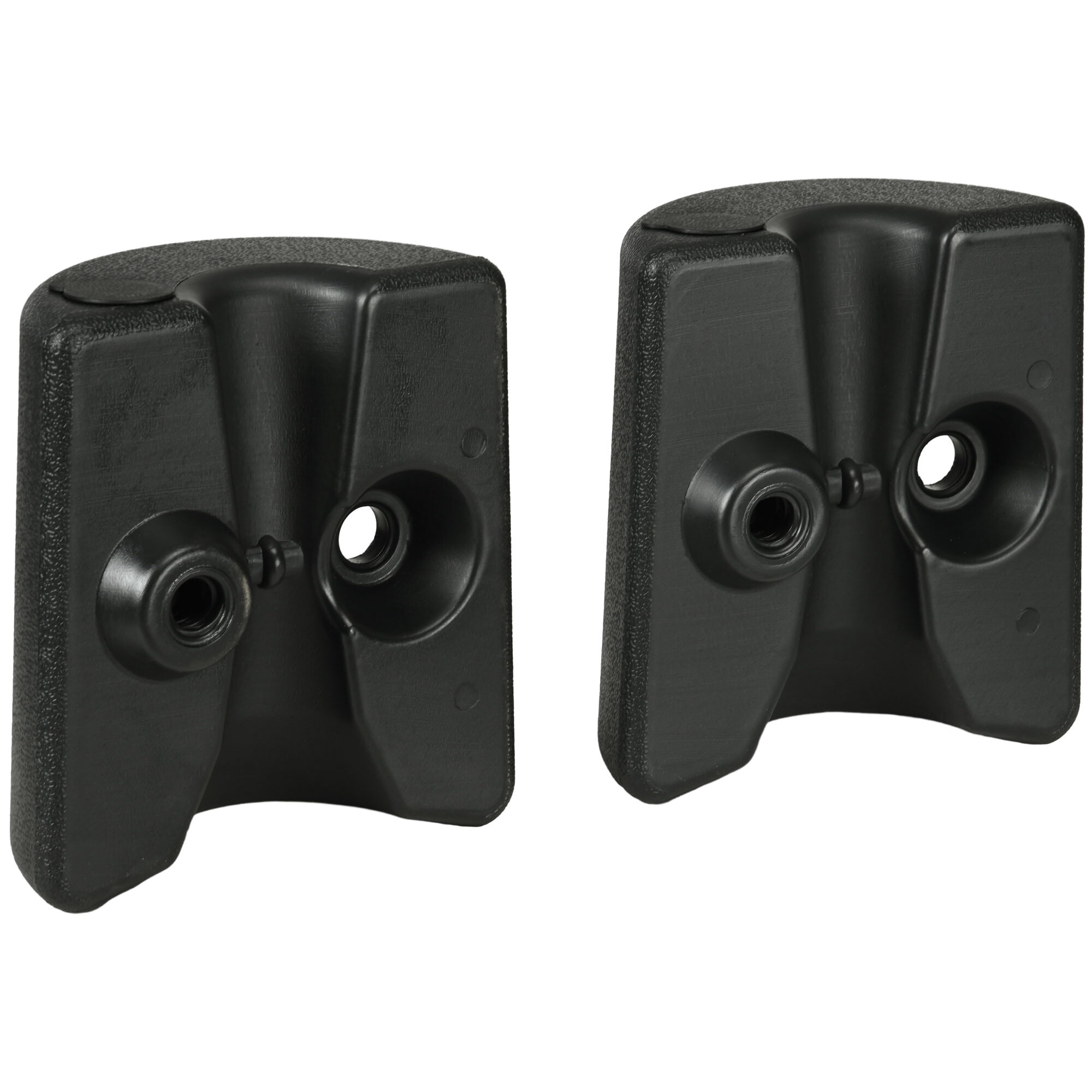 Pack de 4 Pesos para Carpas Plegables Soportes Rellenables con 9,2 kg de Agua o 12 kg de Arena Pesos para Cenador con Perillas de Fijación Ø24x25,5 cm Negro