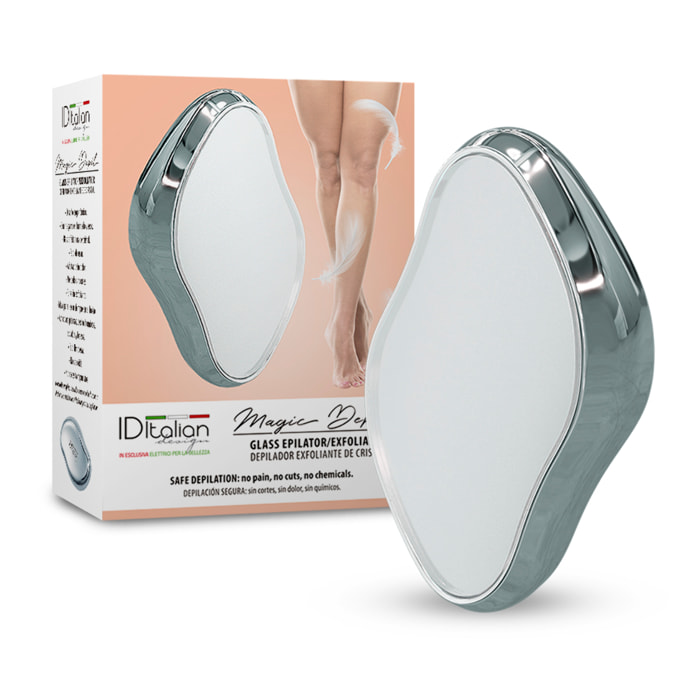 Gomme cheveux en verre