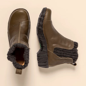 Botines NE23 NATURAL GRAIN FOREST-BLACK/ YGGDRASIL color Forest-black